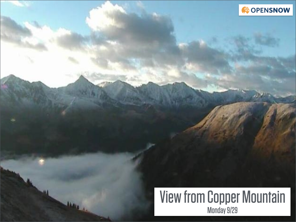 copper mountain snow